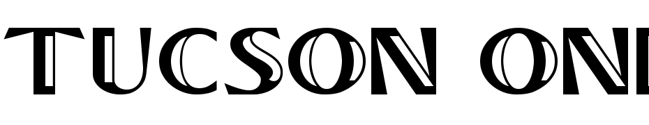 Tucson One Font Download Free
